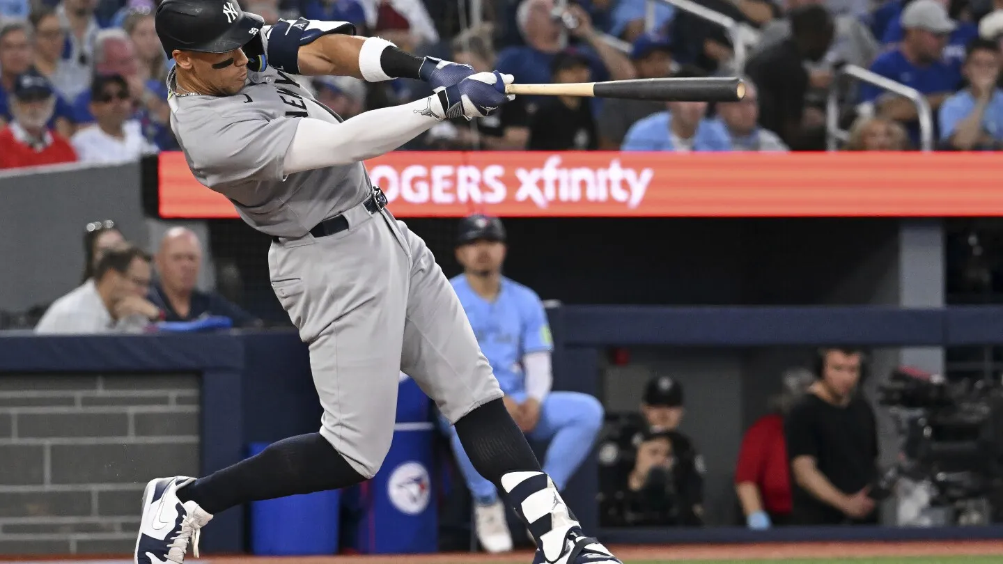 Aaron Judge Absen Lawan Phillies karena Cedera Siku